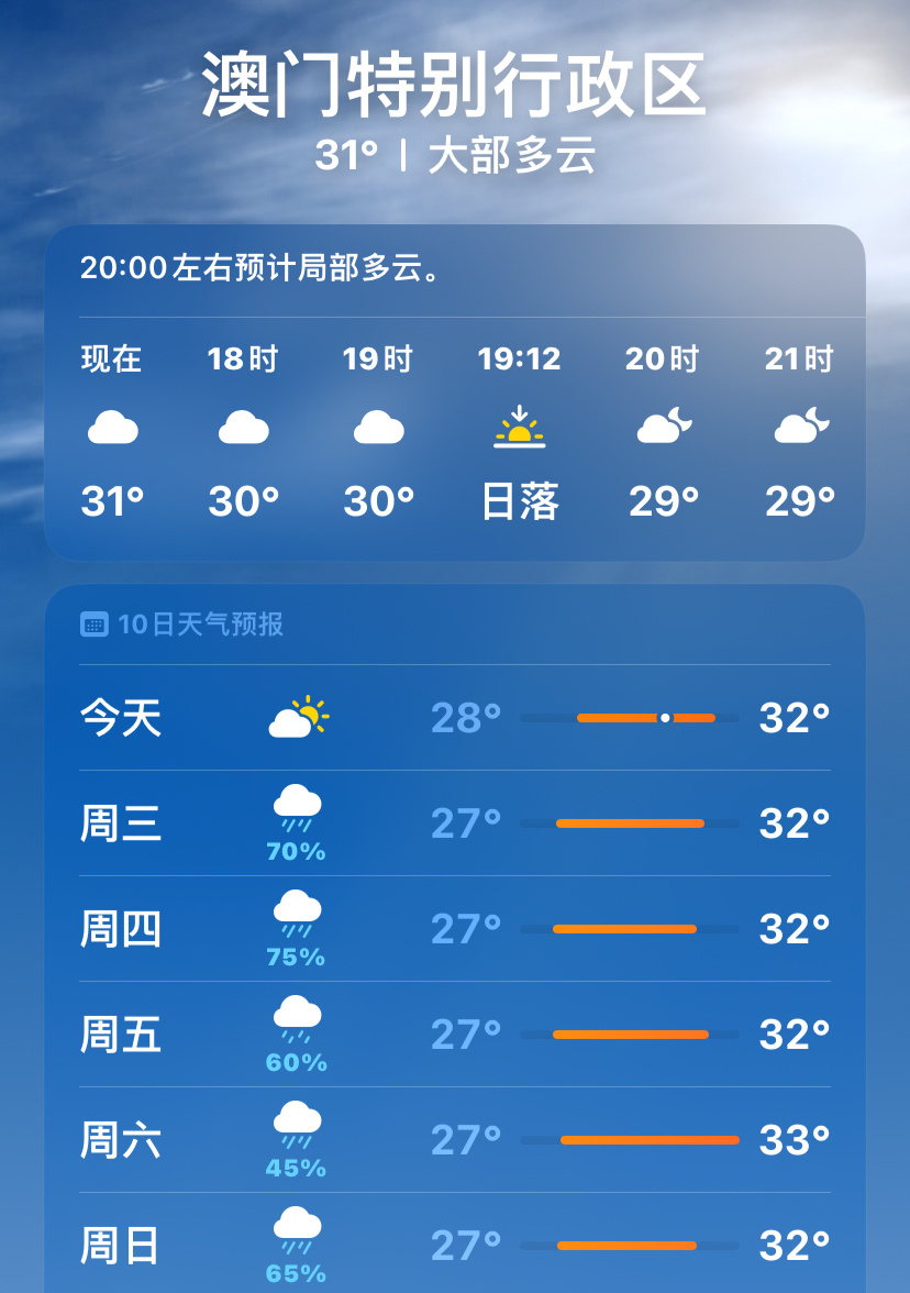 澳门六月天气温度详解，视频、图片辅助理解